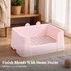 Heavy-Duty High-Sided Long-Eared Pet | Resistant Potty with Mesh