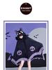 Luna's Little Bat Hooded Coral Fleece Blanket & Sleep Robe