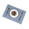 Nordic washable placemat waterproof anti-scalding and heat-insulating mat home high temperature resistant leather placemat spot