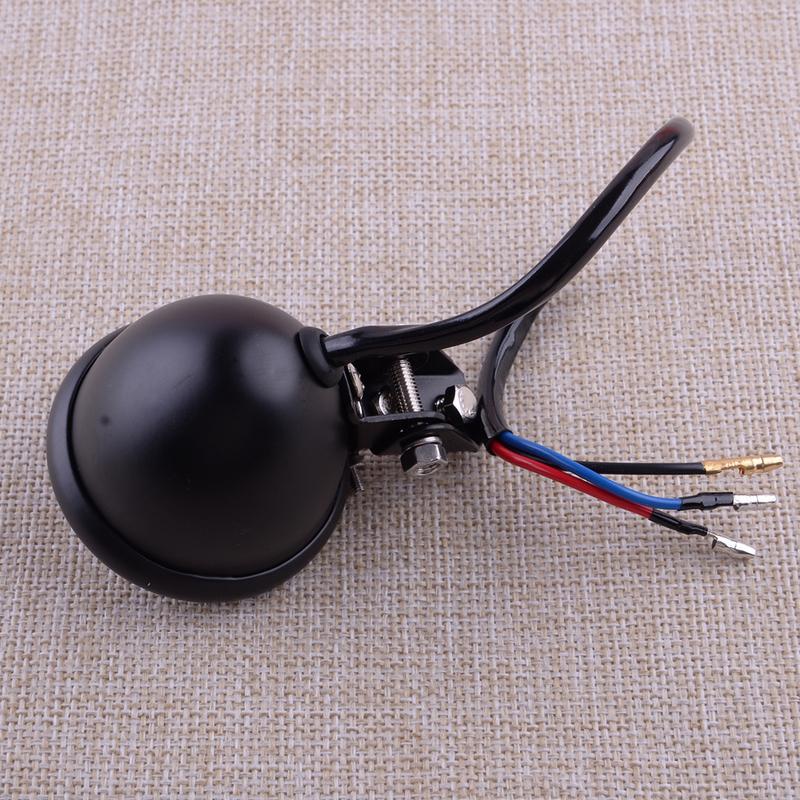 Motorcycle LED Brake Tail Light Rear Stop Lamp Fit For Cafe Racer Chopper Bobber Scrambler
