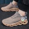 Chaussures de Jogging de Sport pour Hommes Chaussures en Mesh Respirantes Légères d'Extérieur Nouvelles Confortables Noires Décontractées Sneakers de Gymnastique de Course pour Hommes