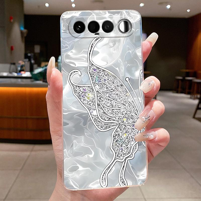 Phone Case For Realme 16 5G Fundas Capa Butterfly Bow Protective Casing Transparent Soft Silicone TPU Cover Coque