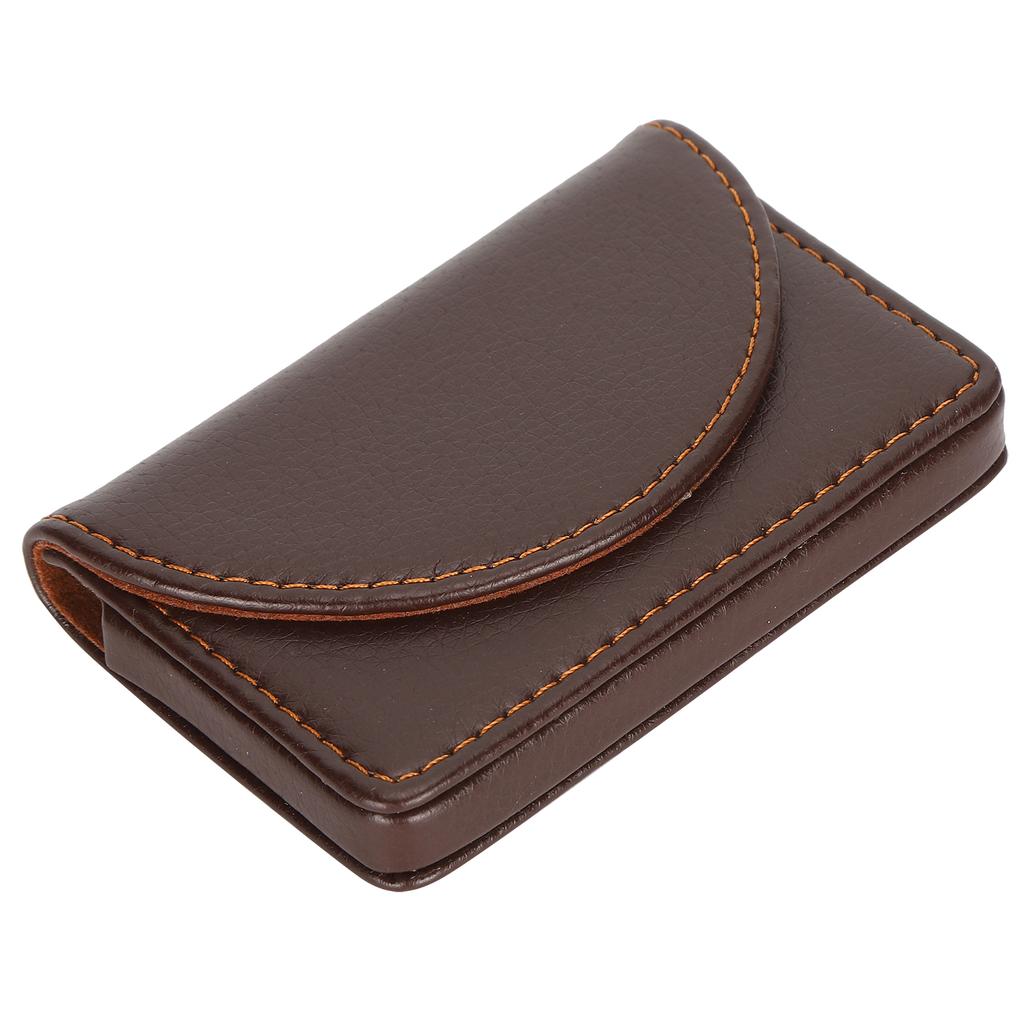Business Name Card Case PU Leather Holder Organizer Gifts for Traveling Business