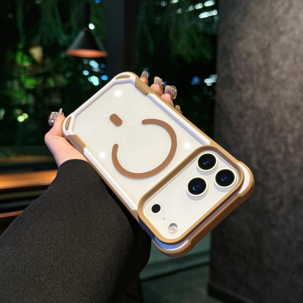 

Transparent Acrylic For Magsafe Magnetic Phone Case For iPhone 17 Air 16 15 14 13 12 11 Plus Pro Max Fashion Chinese Panda Cover iPhone17