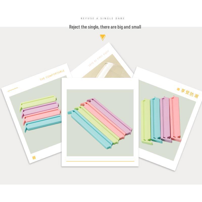 

36-Piece Set of Plastic Tea and Food Bag Sealing Clips, Assorted Sizes (Large, Medium, Small)