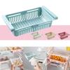 Telescopic Refrigerator Storage Basket, Home Storage Box, Egg Storage and Organizing Box, Refrigerator Shelf