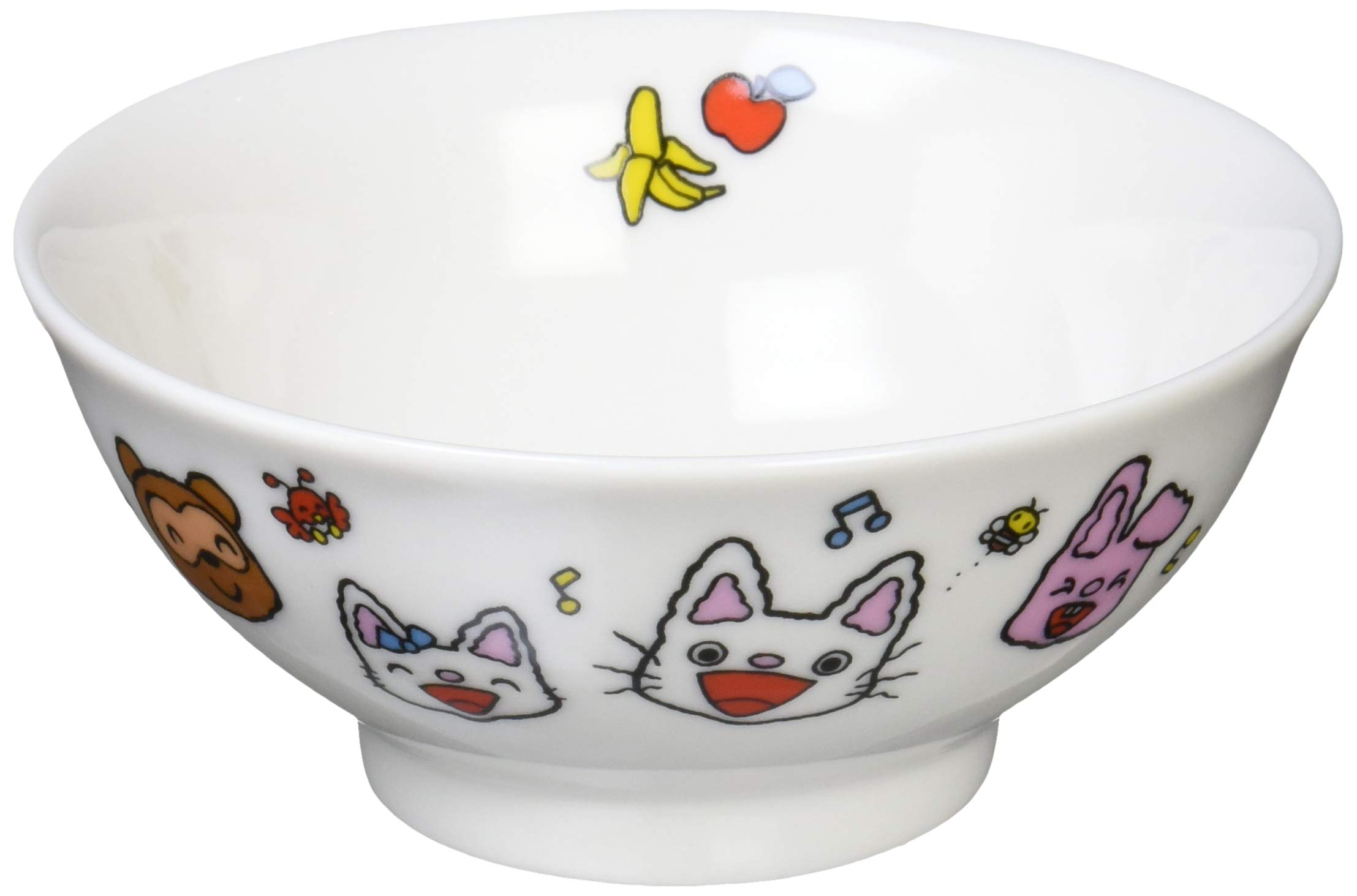 

Rice Bowl 820111 Made in Japan Nontan Children s белый