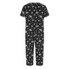 2 Piece Sets For Women Short Sleeve Top And Pants With Pockets Workout Soft Floral Print Sets