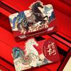 6 Cards Folding Red Envelopes Hongbao Paper Red Cash Envelopes 2026 Horse Year Cartoon New Year Money Envelope Festival Decor