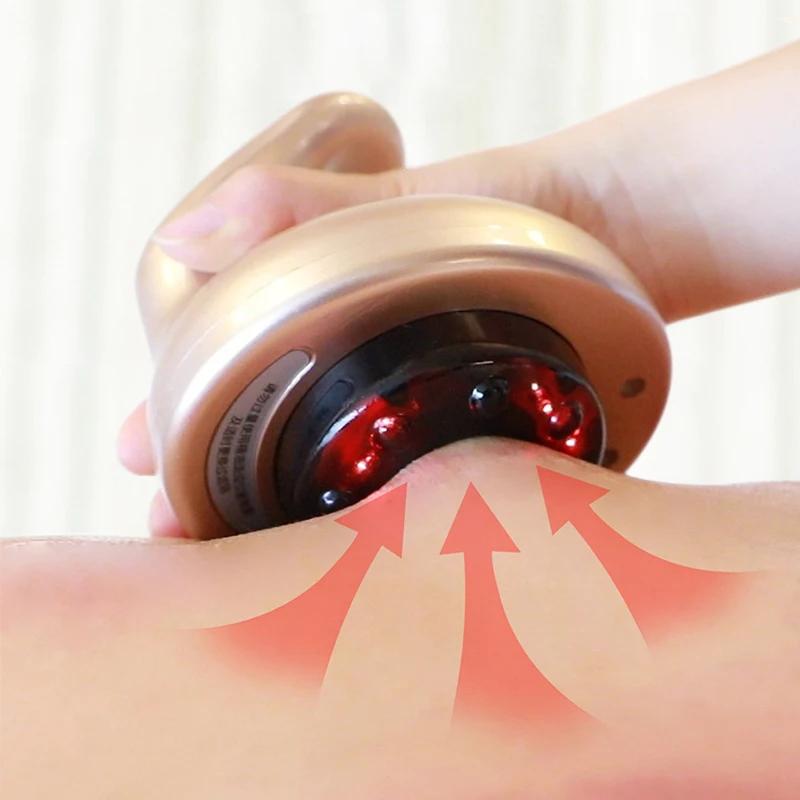 Electric Suction Cup Vacuum Massager Body Profissional Cupping Therapy Set EMS Anti Celulite Guasha Tools Heating