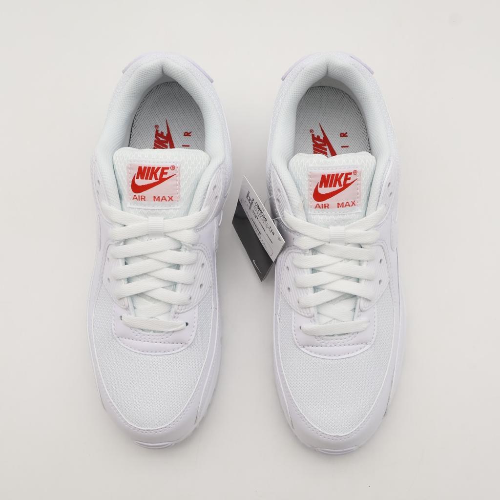 DM0029-118 Nike Air Max 90 White Light Crimson White (Men's)