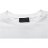 Moncler Cotton Fitted Round Neck Short Sleeve Casual T-Shirt Women Tops White 8C7B010829H8034