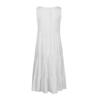 Women's Vest Dresses Summer Bohemian Dresses Cute Sleeveless  Beach Tank Dresses Round Neck Dresses