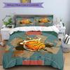 3pcs Basketball Court Bedding Set, Includes 1 Comforter + 2 Pillowcases, Without Pillow Inserts, Soft Comfortable, Lightweight Breathable, P