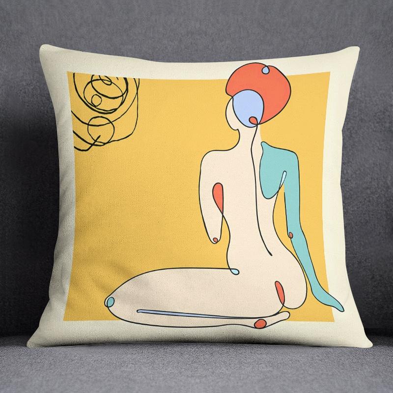 Polyester Pillowcase  Gift Home Office Decor  Bedroom Sofa Car Cushion Cover