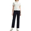FILA White Series Stretch Twill Soft Durable Breathable Simple Fashion Versatile Straight Leg Knit Sports Pants Women pants F11W523601F-NV