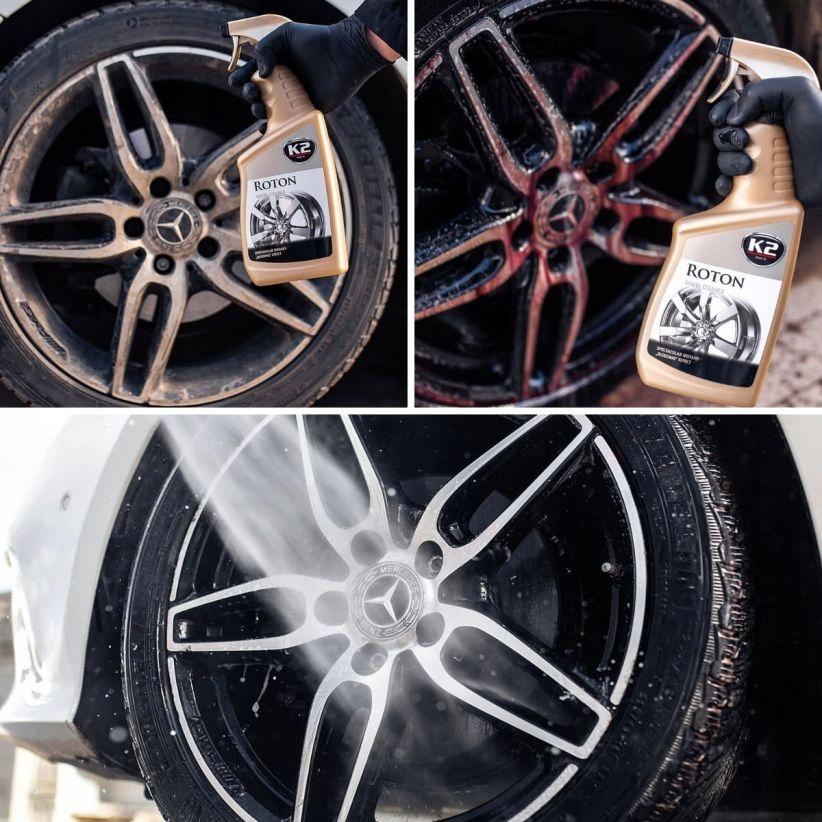 K2 ROTON WHEEL CLEANER 700ML G167 RED WHEEL