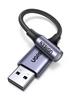 UGREEN USB Аудіо USB на Кабель-конвертер для Зовнішнього Звуку TRRS та Сумісний з Mac та Іншими Адаптер, 2.0 3,5 мм Карти, 4-контактний Конвертер,