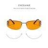 Women's Sunglasses, Men's and Women's Fashion Frameless Sunglasses