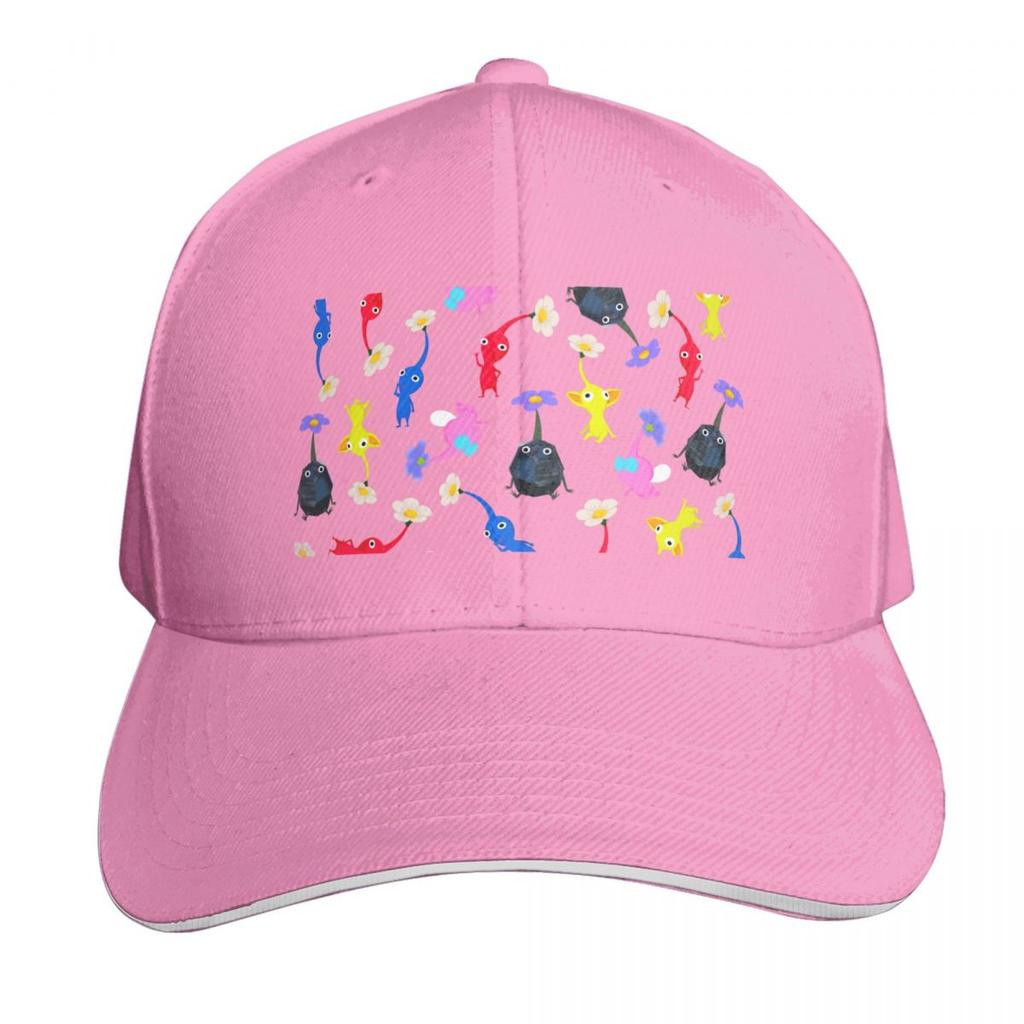 Pikmin Baseball Cap Golf Trucker Hat Fashion Beach Sun Hat For Children Golf Wear Unisex Womens