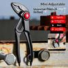 4Inch Mini Groove Joint Pliers Push Lock V Jaw Adjustable Multi Grip Hand Tool For Car Auto Repair Mechanic Workshop