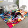 1PC Custom Name "Dynamic Urban Art" Theme Floor Mat Ideal for Living Room, Game Rooms, Office, Bedroom,Floor Mat Playful Design