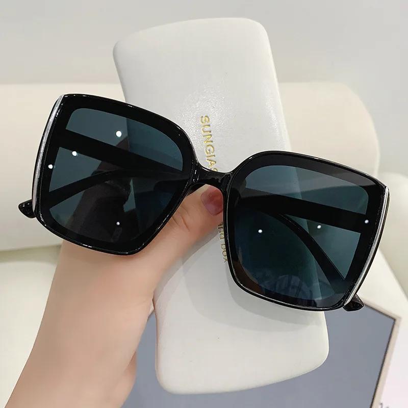 Square Big Sunglasses For Women  Female Women'S Retro Shades Uv400 Sun Glasses Eyewear Okulary Przeciwsloneczne Męskie
