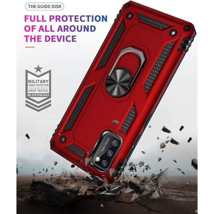 Protection Case - PROSHOP - Samsung A41 - Red - Rigid - Anti-fingerprint