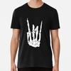Skeleton Rockser Hand Size S To 5XL Made In the USA T-shirt