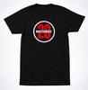 Matchbox 20 Circle Logo Shirt 90s Alt Rock Band Vintage Style Black Shirt