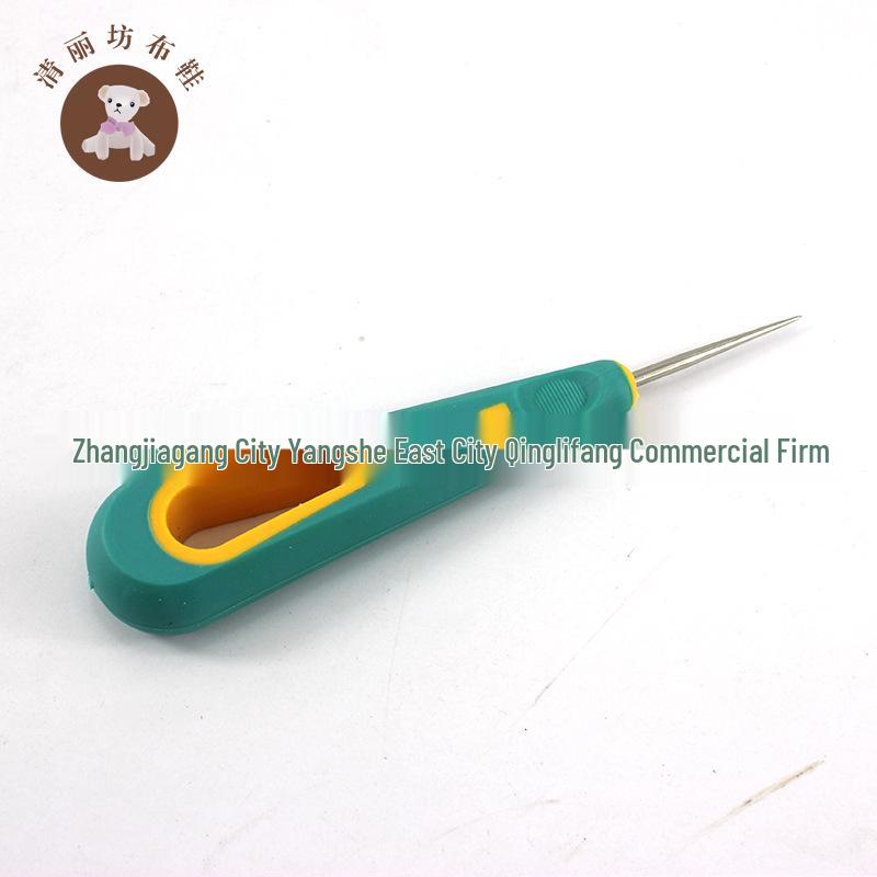 Shoe Repair Kit: Silicone Awl Set with Hook, Straight Awl, and Reamer for Leather and Sole Work