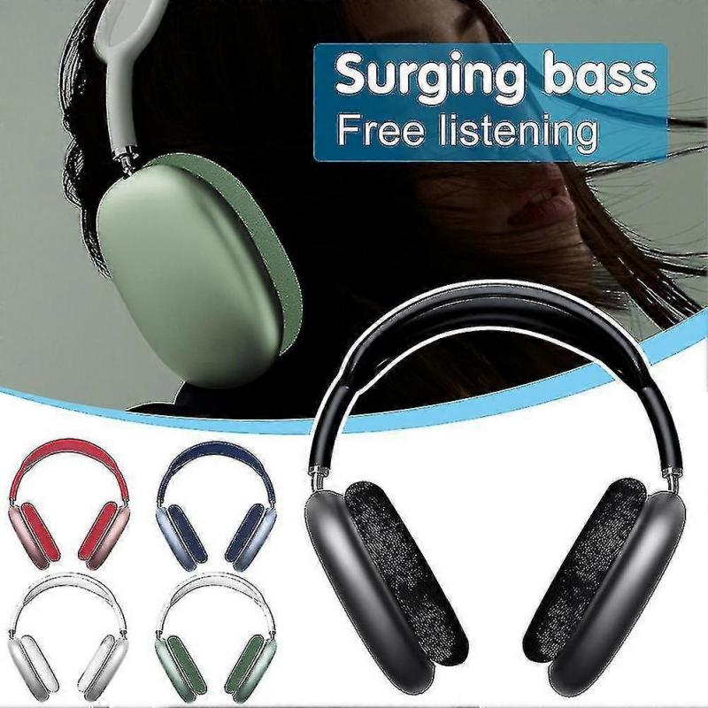 Compatible P9 Over-ear Headphone Memory Foam Full Cover Headset Active Noise Cancellation_Gift Of G