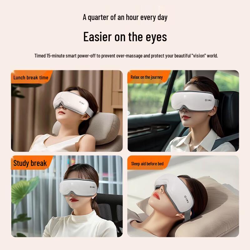 Yolanda Smart Eye Massager with Heat and Bluetooth CN plug (adapter included)