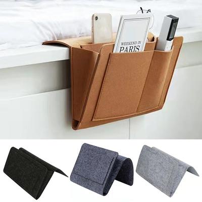 Sofa Finishing Pouch Bedside Felt Storage Bag Holder Pockets Storage Organizer Hanging Bags