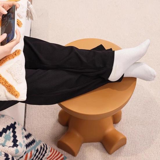 Runder Couchtisch mit Ablagefach Kreis Beistelltisch Schlafzimmer Küche Wohnzimmer Kleiner Raum Sofa Nachttisch Beistelltisch Schreibtisch