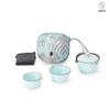 Wanqiantang Ceramic Portable Travel Tea Set