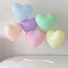 Valentine's Day Heart-Shaped Smiley Face Balloon Column Decoration Scene