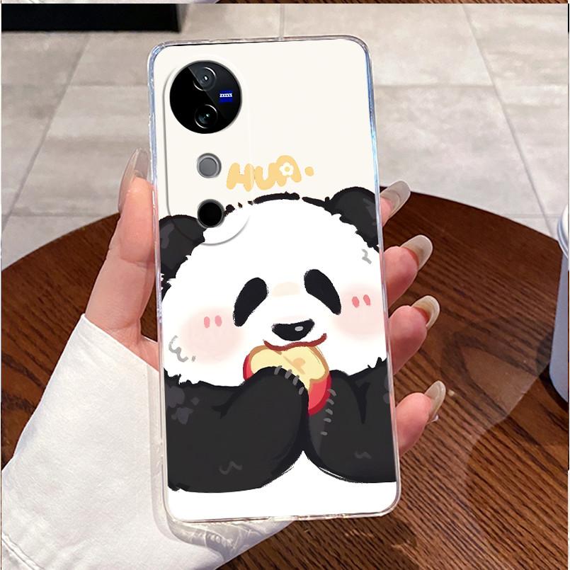 Case For VIVO V40 5G Back Cover VIVO V40 Pro 5G Cute Love Cat Rabbit Funny Cartoons Casing Ultra Thin Clear Soft TPU Phone Case