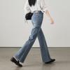 Women's Retro High-Waist Flared Jeans