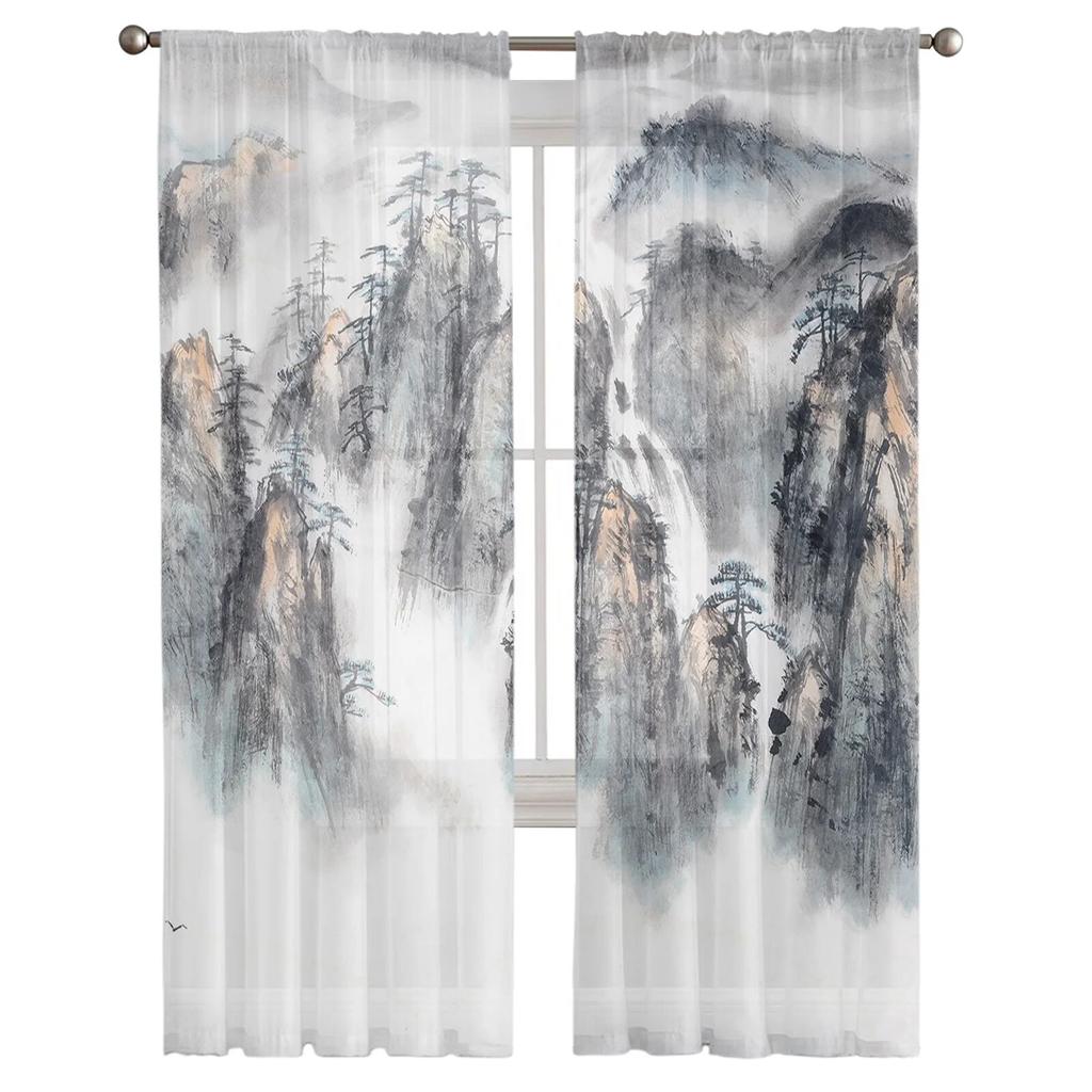 Kinesisk stil bläckmålning