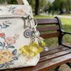 Auspicious Fish Keychain Representing Luck And Prosperity Plastic And Alloy Construction For Everyday Convenience