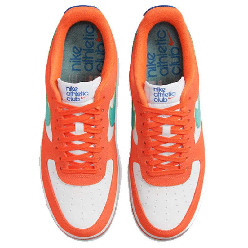 Nike Air Force 1 '07 LV8 'Athletic Club Rush Orange Washed Teal' Sneakers DH7568-800