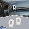 Hood Lock Latches Catch Brackets Decor Cover for Jeep Wrangler JL JT 2018+White