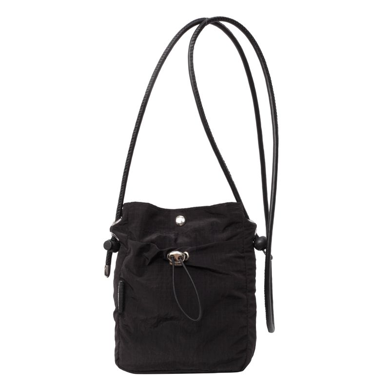 

Leisure Mini Small Bag Summer Shoulder Nylon Cloth Black