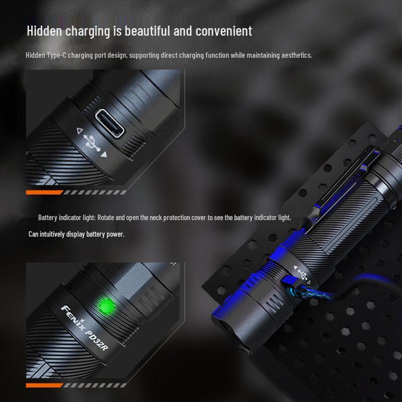 Fenix PD32R Tactical Rechargeable LED Flashlight