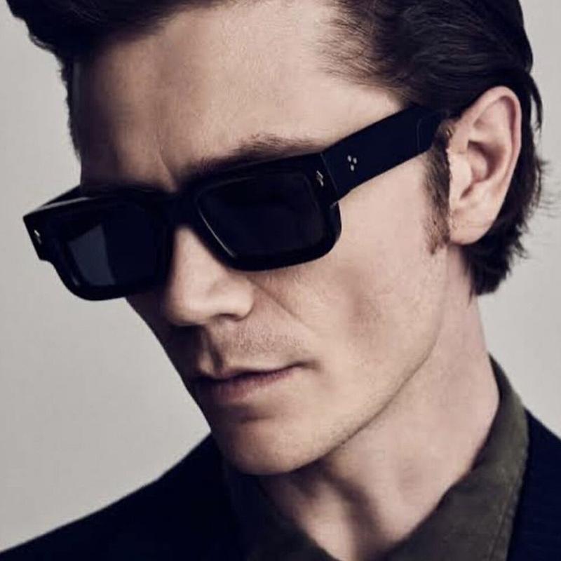 Arrow Rice Nail Sunglasses Square Fashion Sunshade Sunglasses Sun Protection Personalized Sunglasses Rivet Beach Men