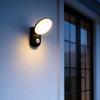 LED Waterproof Outdoor Wall Lamp with Motion Sensor for Courtyard, Gate Posts, Villas, Hotels, Corridors, and Hallways.