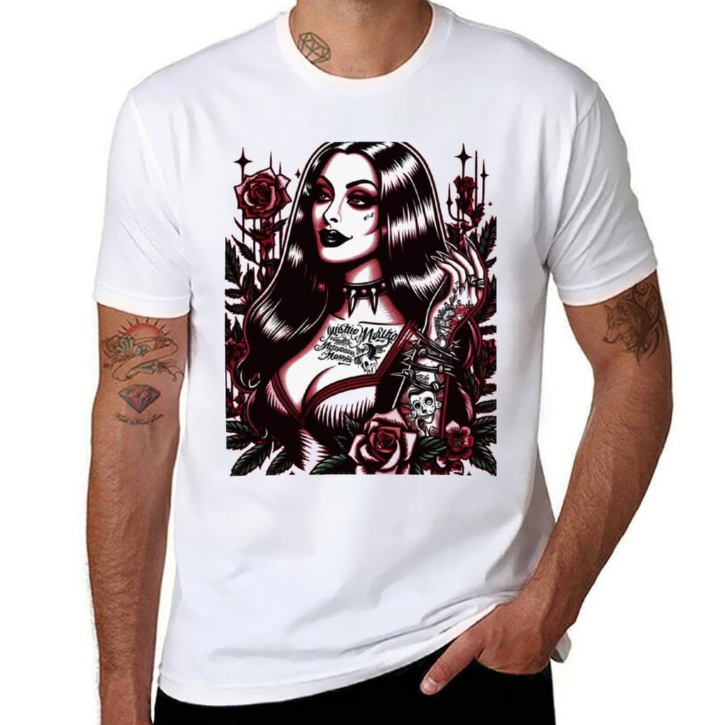 Hot Gothic Women TShirt Christmas Casual Tee Shirt