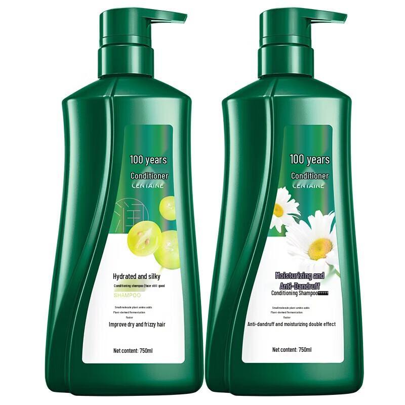 100-Year Hair Care Hydrating & Anti-Dandruff Shampoo Set
