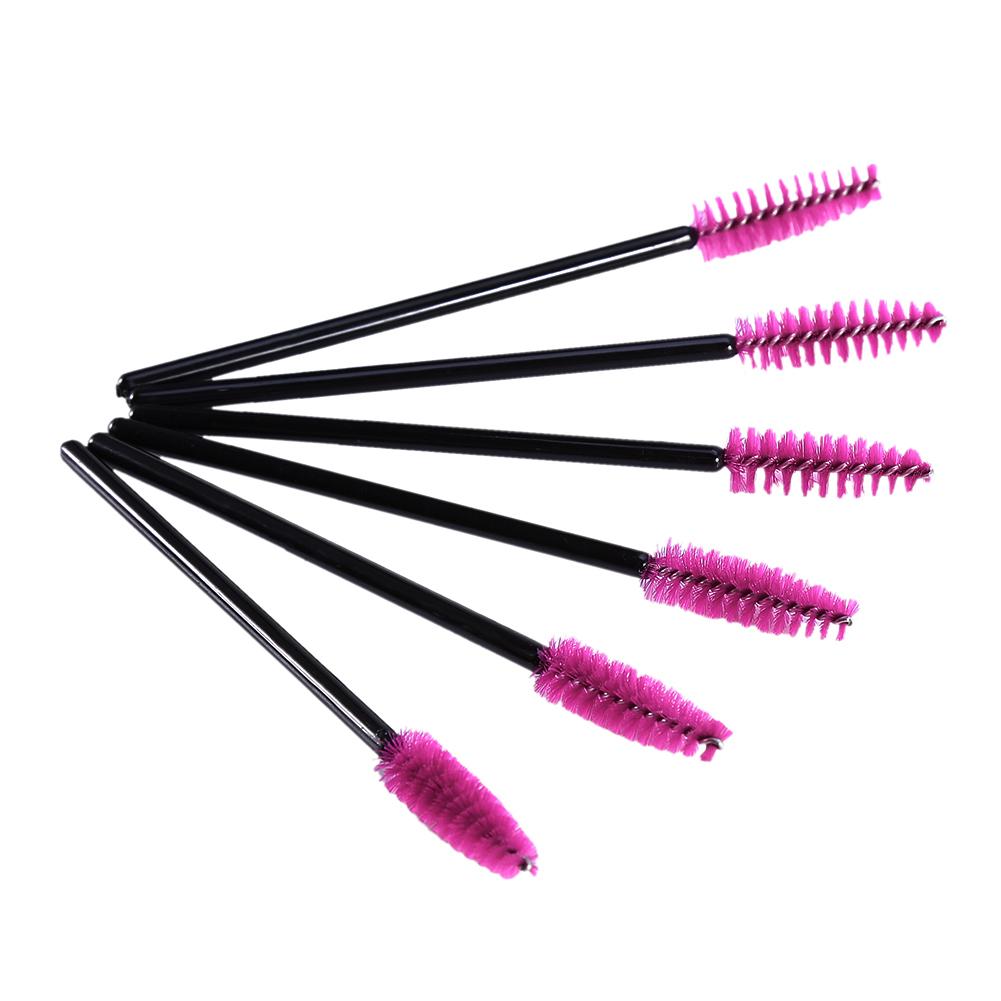 50pcs/set Eyelash Brush Disposable Makeup Brushes Lash Extension Mascara Applicator Beauty Tool